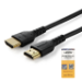 StarTech.com 3ft (1m) Premium Certified HDMI 2.0 Cable with Ethernet - Durable High Speed UHD 4K 60Hz HDR - Rugged M/M HDMI Cord with Aramid Fiber - TPE - Ultra HD Monitors, TVs & Displays