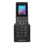 Fortinet FortiFone FON-W80B IP phone Black LCD Wi-Fi