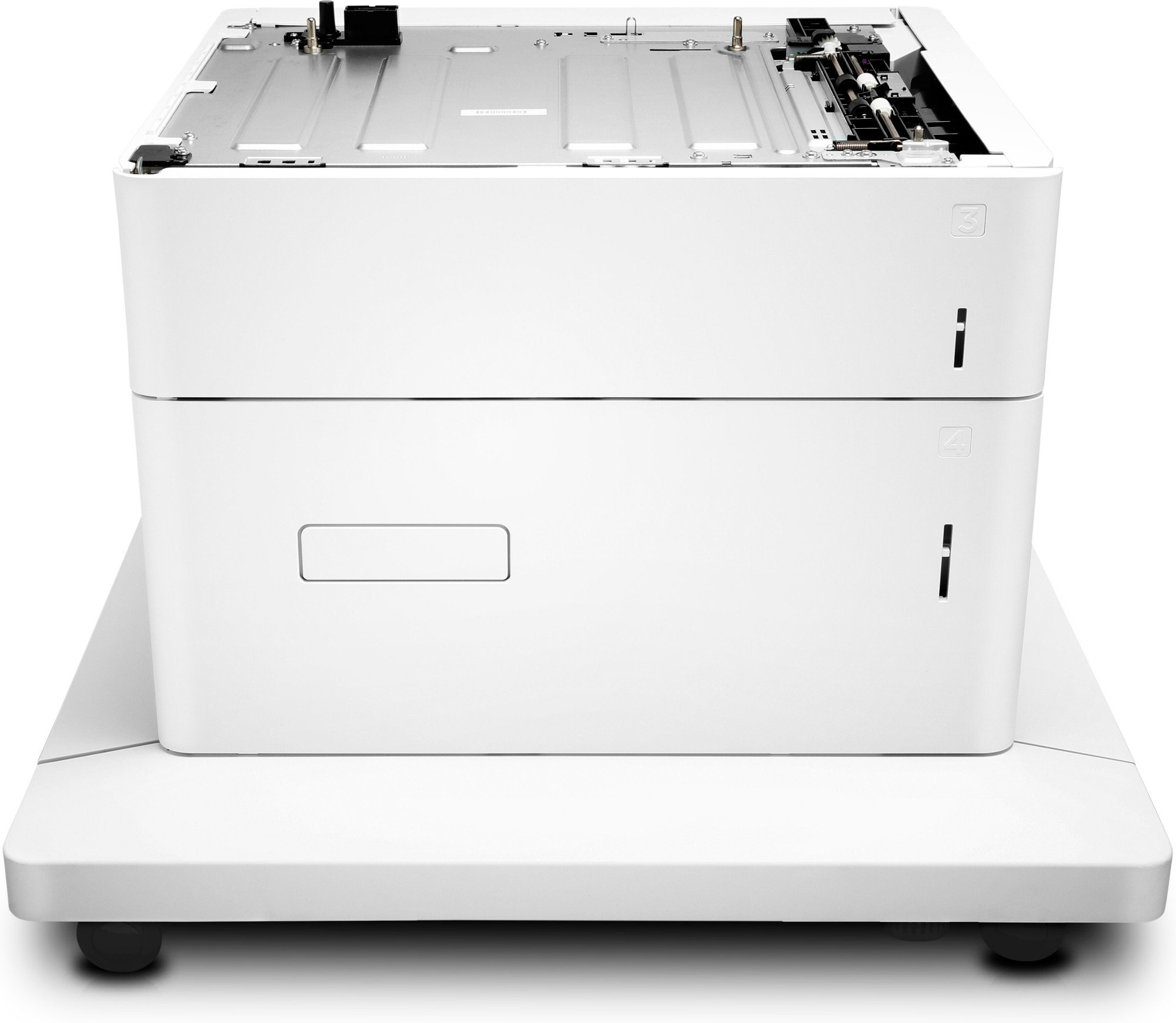 Image of HP Color LaserJet 1 x 550/2000-sheet HCI Feeder and Stand