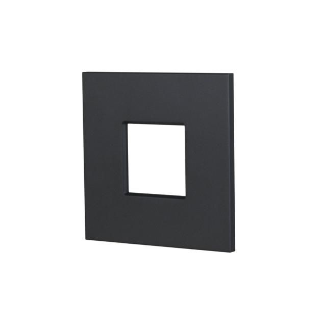 Panel mount for third party  access control reader - black thumbnail