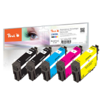 Peach PI200-971 ink cartridge 5 pc(s) Compatible High (XL) Yield Black, Cyan, Magenta, Yellow