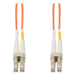 AddOn Networks 1.5m LC to LC Orange OS2 Duplex OFNR (Riser-Rated) SMF Fiber Patch Cable