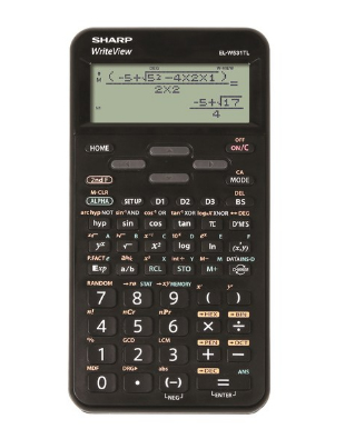Image of Sharp ELW531T calculator Desktop Display Black
