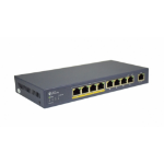 Amer Networks SD4P4U network switch Unmanaged Fast Ethernet (10/100) Power over Ethernet (PoE) Gray