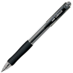 UNI-BALL LAKNOCK SN100MBK BALLPOINT PEN RETRACTABLE MEDIUM 1.0MM BLACK