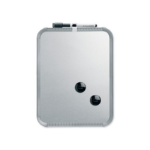 Nobo Mini Magnetic Whiteboard Slim Silver Frame 22x28cm