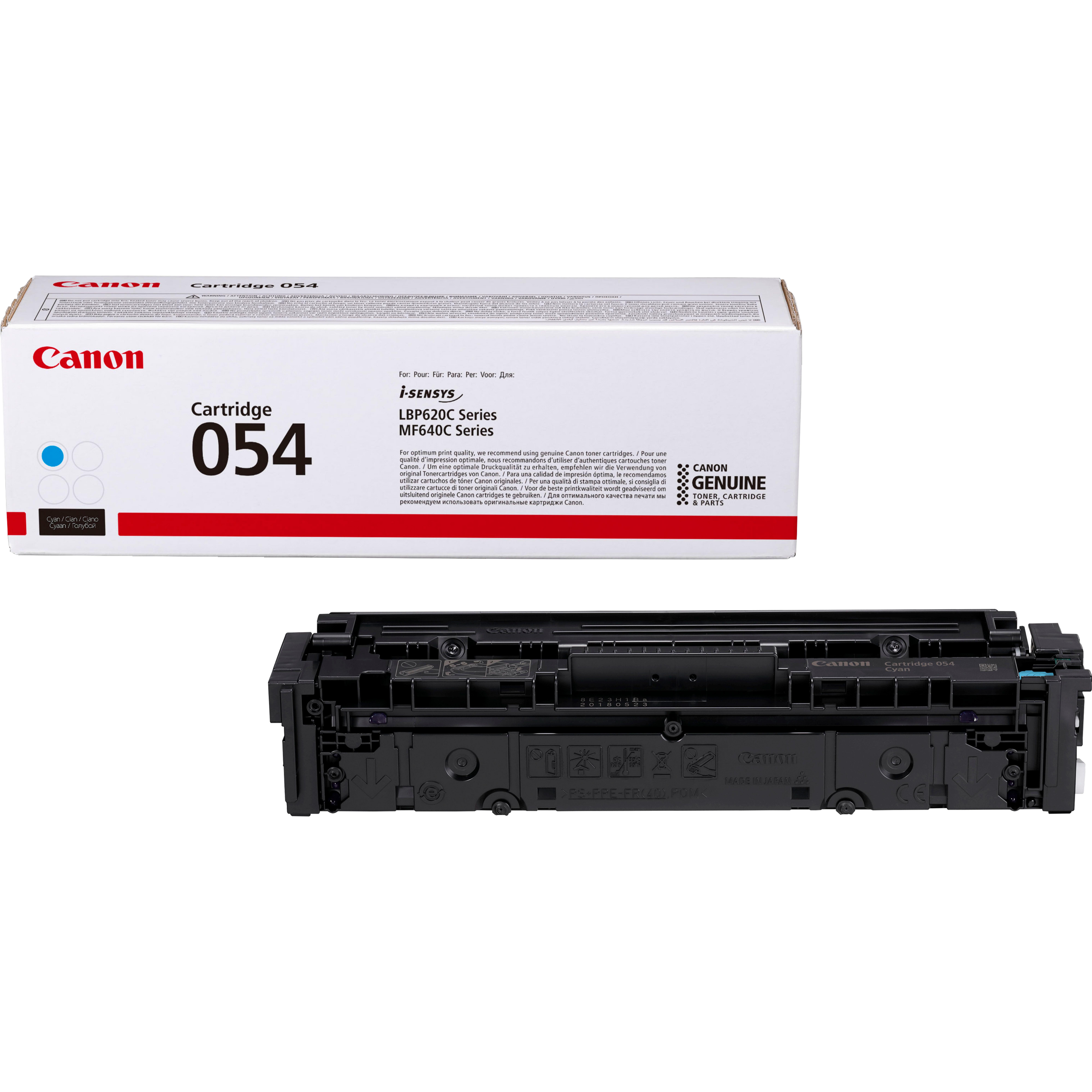 Image of Canon 3023C002/054 Toner cartridge cyan, 1.2K pages ISO/IEC 19752...
