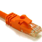 C2G 25ft Cat6 550MHz Snagless Crossover Cable networking cable Orange 7.625 m