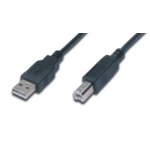 M-Cab 7000517 USB cable USB 2.0 5 m USB A USB B Black