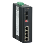 Barox PC-PITE502-GBTE netwerk-switch Unmanaged L2 Gigabit Ethernet (10/100/1000) Power over Ethernet (PoE) Zwart