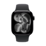 Apple MXLJ3ZM/A smart wearable accessory Band Black Fluoroelastomer