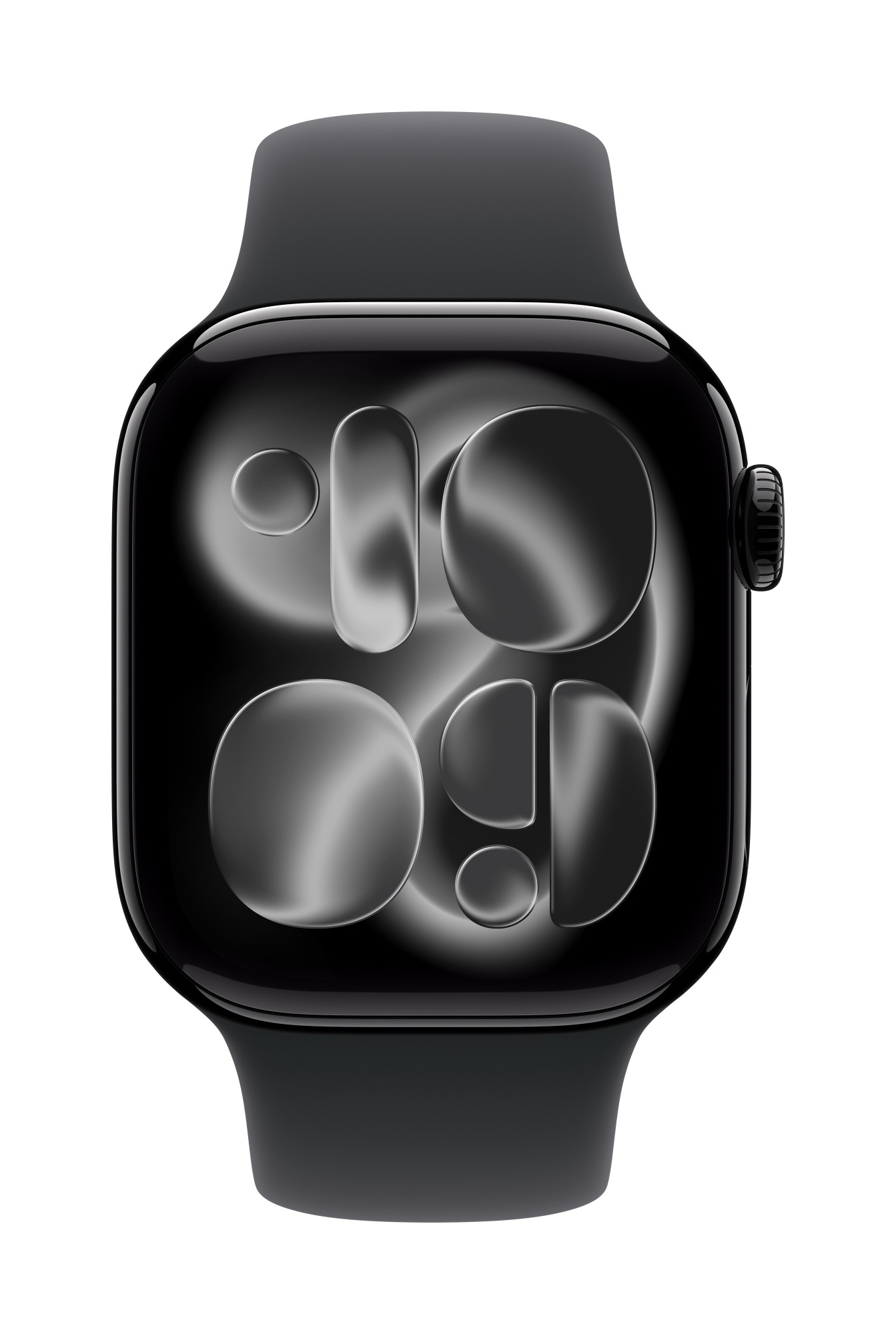 Apple MXLJ3ZM/A smart wearable accessory Band Black Fluoroelastomer