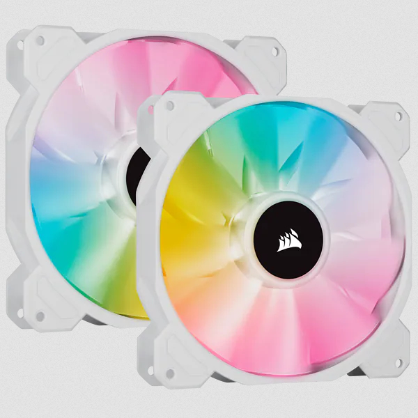 Image of Corsair SP140 RGB ELITE Computer case Fan 14 cm White 2 pc(s)