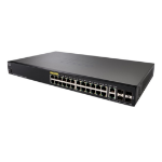 Cisco Small Business SF350-24P Managed L2/L3 Fast Ethernet (10/100) Power over Ethernet (PoE) 1U Black
