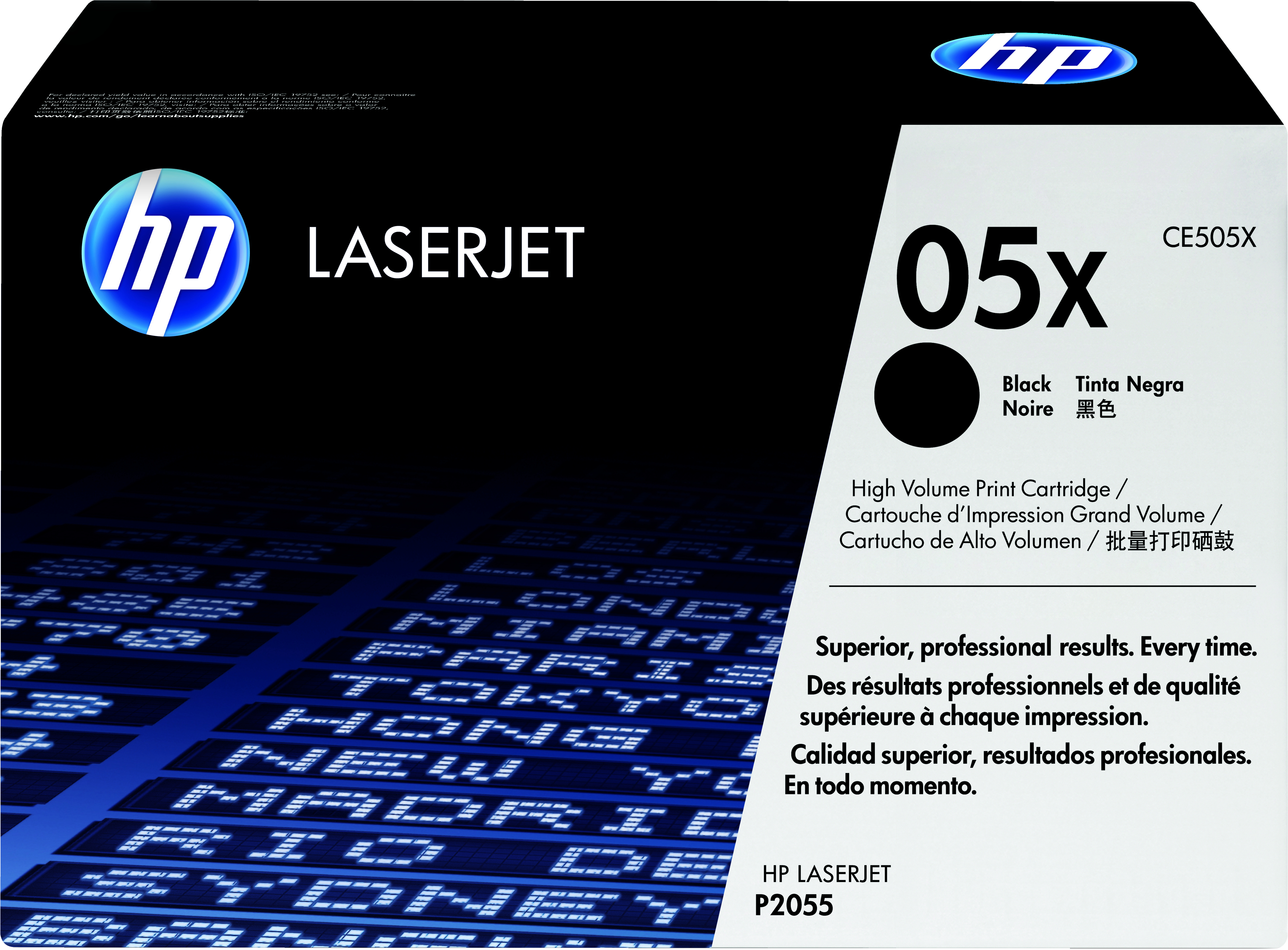 Image of HP CE505X/05X Toner cartridge black, 6.5K pages ISO/IEC 19752 for...
