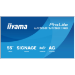 iiyama LH6581UHSG-1AG Signage Display Interactive flat panel 163.8 cm (64.5") Wi-Fi 500 cd/m² 4K Ultra HD White Built-in processor Android 10 24/7