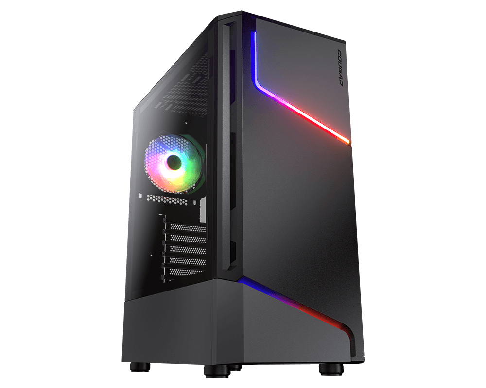 Image of Cougar MX360 RGB Midi Tower Black