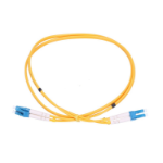 Extralink PATCHCORD LC/UPC-LC/UPC SM 9/125 DUPLEX 3.0MM 3M fibre optic cable FTTH G.652D Yellow