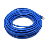 Monoprice Cat6a, STP, 15.24 m networking cable Blue 600" (15.2 m) S/UTP (STP)