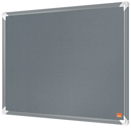 Nobo 1915194 bulletin board Fixed bulletin board Grey Felt