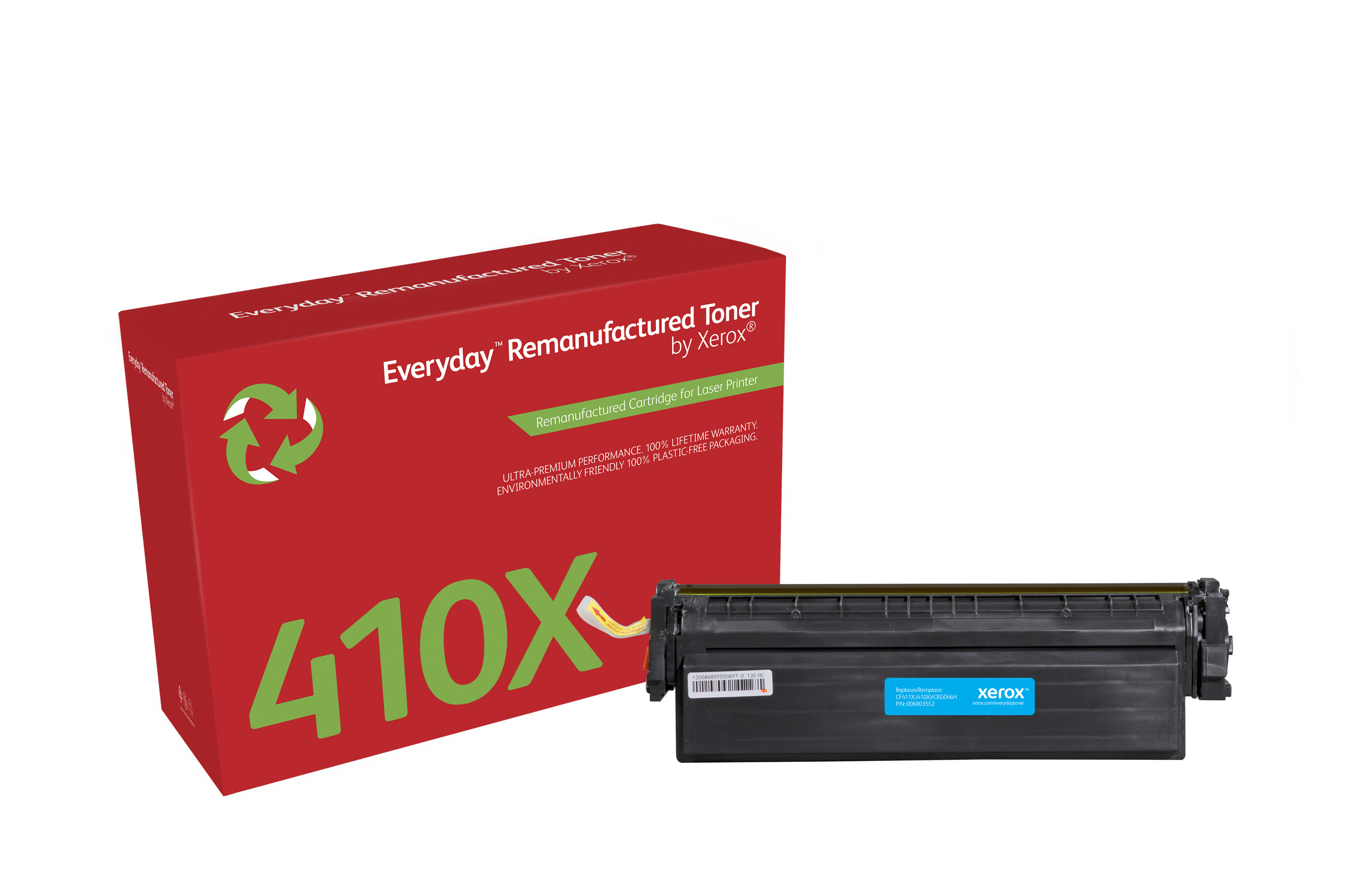 Image of Xerox 006R03552 Toner cartridge cyan, 5.2K pages (replaces HP...