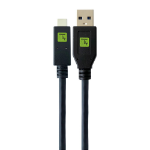 Techly ICOC MUSB312-CMAM05T USB-kabel USB 3.2 Gen 1 (3.1 Gen 1) 0,5 m USB A USB C Zwart