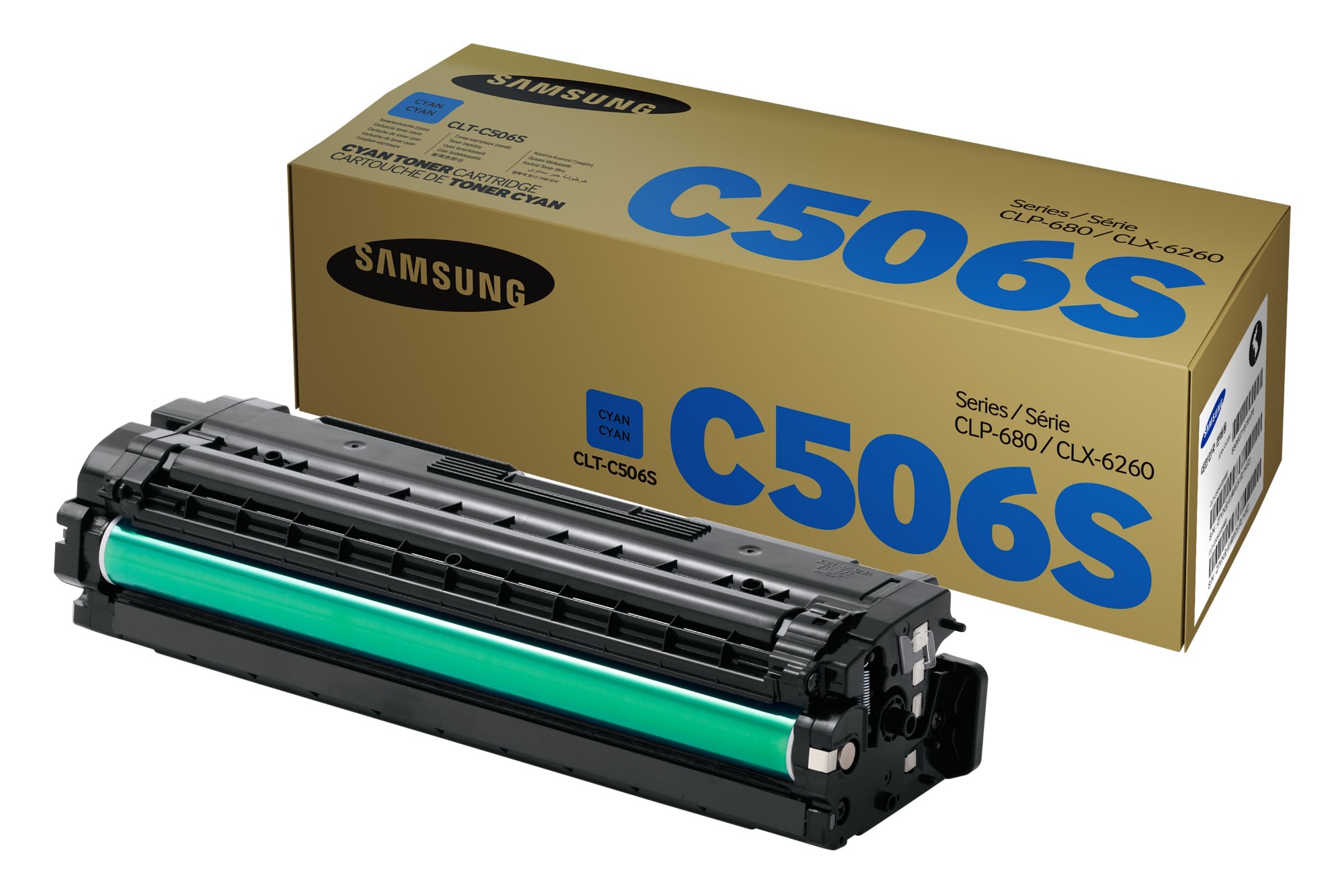 Samsung CLT-C506S/ELS/C506 Toner cartridge cyan, 1.5K pages ISO/IEC 19752 for Samsung CLP-680