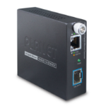 PLANET 10G/5G/2.5G/1G/100M Copper to netwerk media converter Intern Zwart
