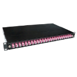 ACT Fiber panel 24 x duplex LC multimode OM4