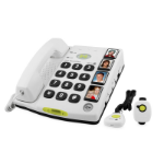 Doro Secure 347 Analog telephone White