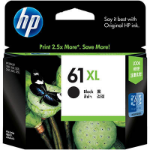 HP CH563WA NO 61XL INK CARTRIDGE HIGH YIELD BLACK