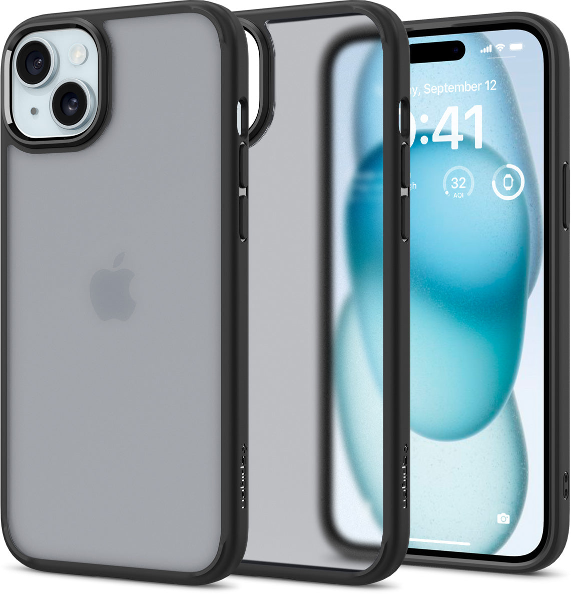 Image of Spigen ACS06656 mobile phone case 17 cm (6.7") Cover Black. Trans