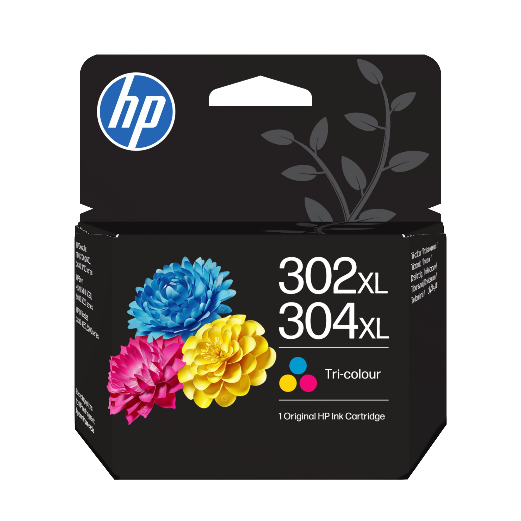 HP B7RT8AE/302XL/304XL Printhead cartridge color high-capacity, 300 pages ISO/IEC 24711 for HP DeskJet 1110/2130/2620/3720/OfficeJet 5200