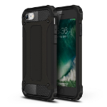 Advanced Accessories PROTECT-iT iPhone 7/8/SE 2nd/3rd Generation Rugged Case With Tempered Glass - Black