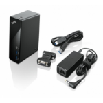 Lenovo ThinkPad USB 3.0 Dock Bedraad USB 3.2 Gen 1 (3.1 Gen 1) Type-A Zwart