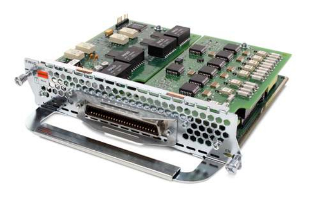 Cisco EVM-HD-8FXS/DID, Refurbished voice network module RJ-21