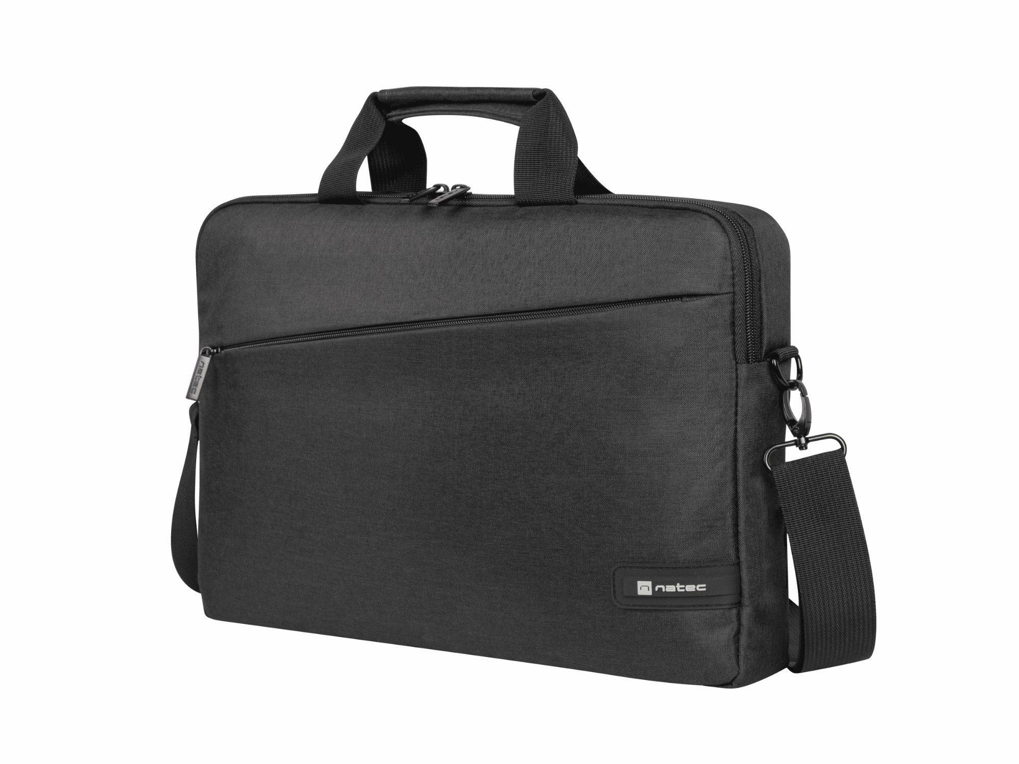 NATEC Beira laptop case 39.6 cm (15.6") Briefcase Black
