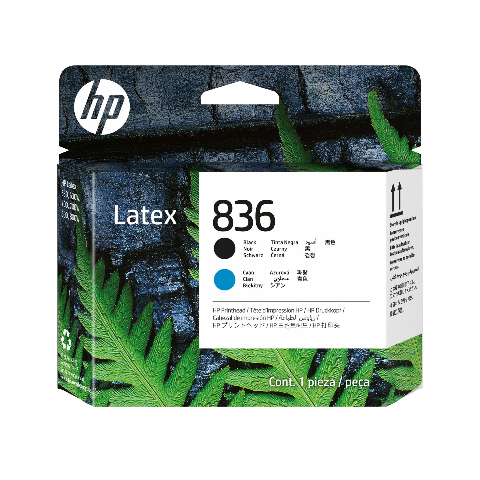 Hp Black/Cyan 4Uv95a/836 Printhead / For Latex 700/800