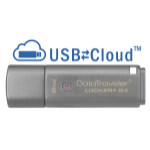 Kingston Technology DataTraveler Locker+ G3 8GB USB flash drive USB Type-A 3.2 Gen 1 (3.1 Gen 1) Silver