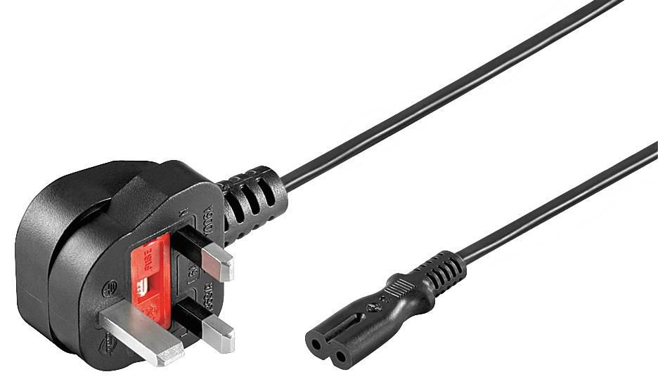MicroConnect PE090718 Power Cord UK Notebook C7 1.8m - Image 4
