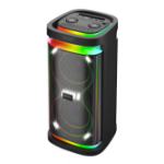 SONICGEAR Portable Karaoke Speaker 2 x 6.5'' BT/USB/RGB 2x Mics Audiobox BBX1300