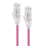 ALOGIC 5m Pink Series Alpha Ultra Slim Cat6 Network Cable, UTP, 28AWG