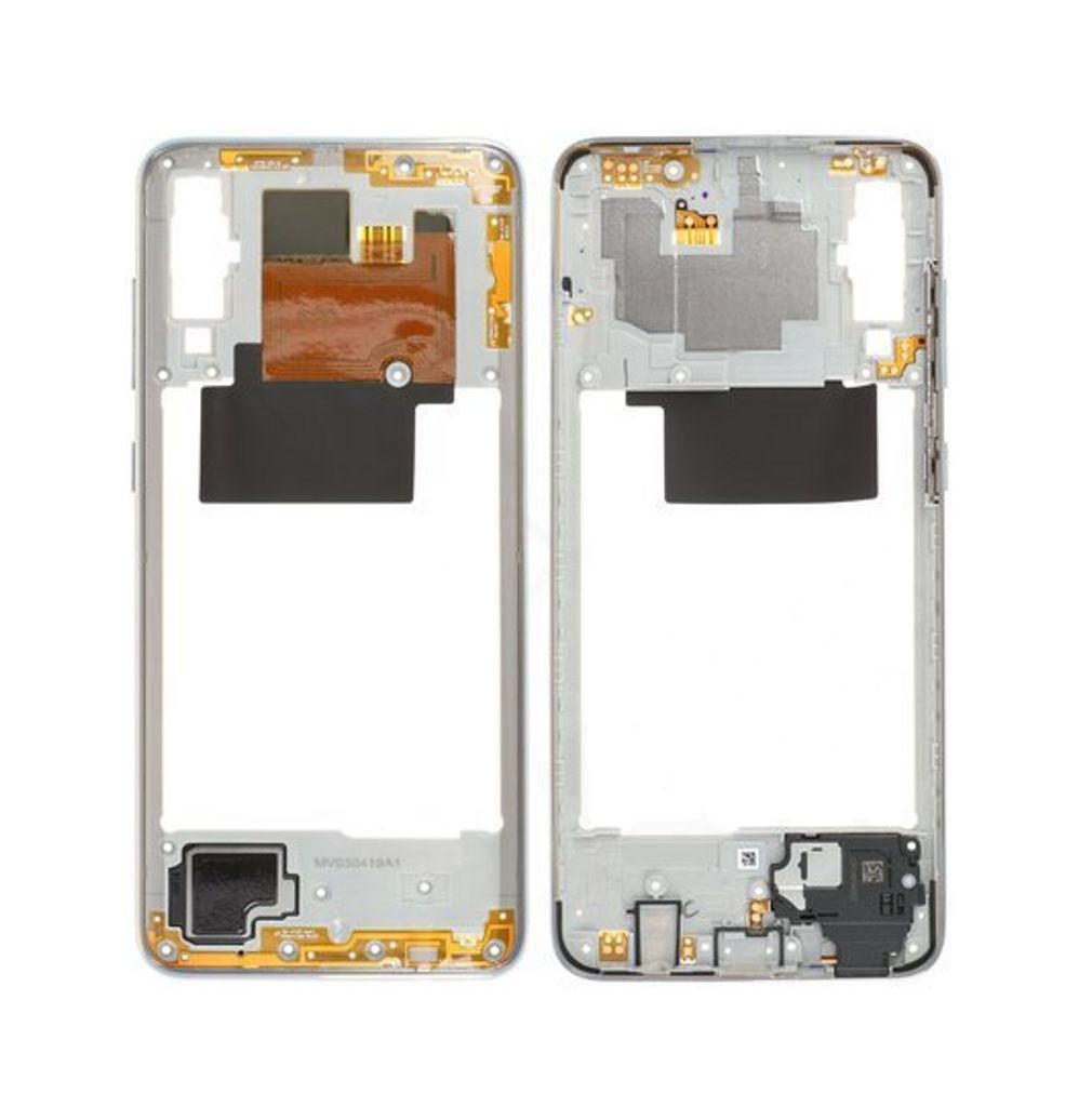 EU Product - Galaxy A70 Middle Frame - White thumbnail