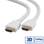 ROLINE HDMI High Speed kabel met Ethernet, whit 20,0m