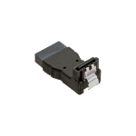 InLine SATA Adapter male / female angled downward