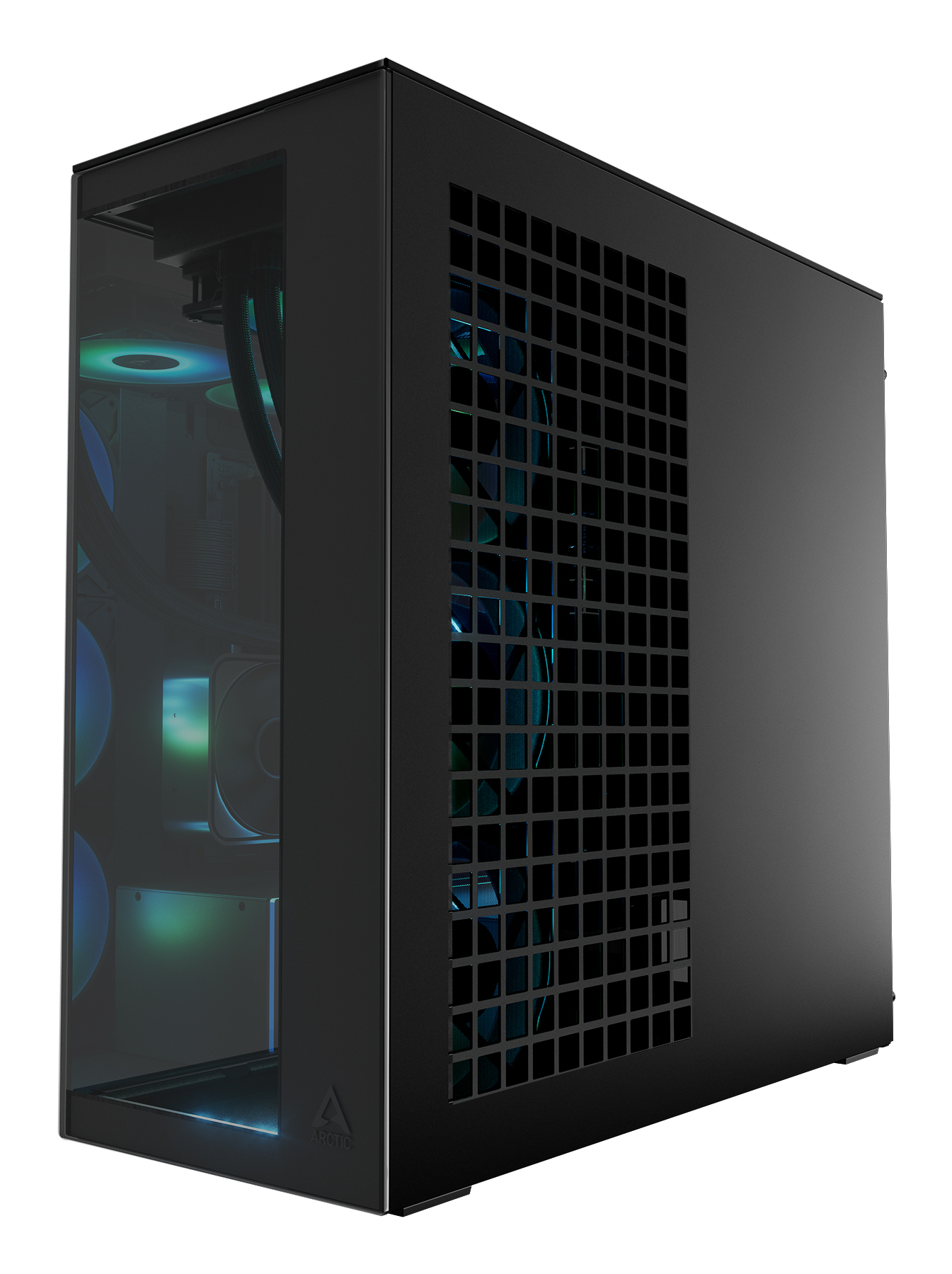 ARCTIC Xtender VG (Black) Premium E-ATX PC Case with Vertical GPU ...