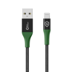 Microconnect MC-SMART USB A-L-2 lightning cable 2 m Black, Green