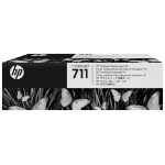 HP C1Q10A/711 Printhead + Ink cartridge Bk,C,M,Y 12ml Pack=4 for HP DesignJet T 520