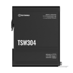 Teltonika TSW304 DIN Rail Ethernet Switch, 4x Gigabit Ethernet with speeds of up to 1000 Mbpsl, Wide Range of Voltages, PSU excluded