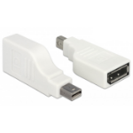 DeLOCK 65867 cable gender changer mini Displayport Displayport White